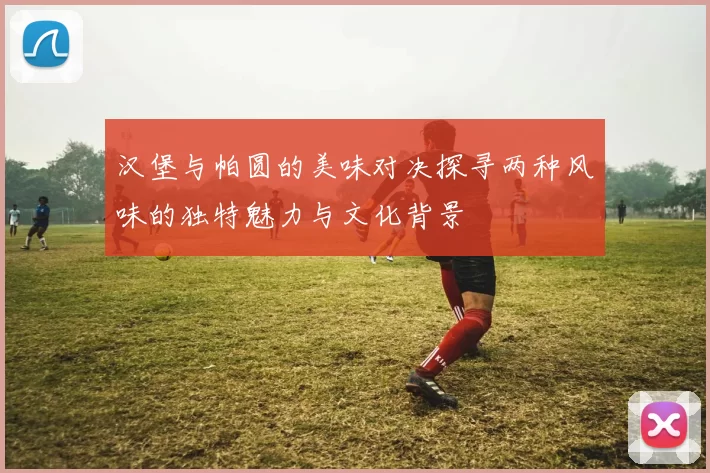 汉堡与帕圆的美味对决探寻两种风味的独特魅力与文化背景